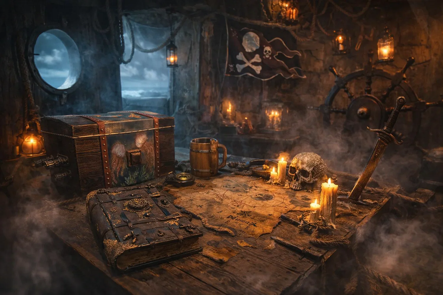 Escape room Piratas en Santander